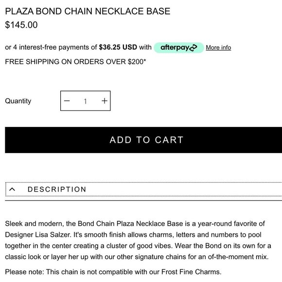 NWT Lulu Frost Plaza Bond Chain Plaza Letter S Charm Daisy Enamel Charm … - Picture 11 of 12